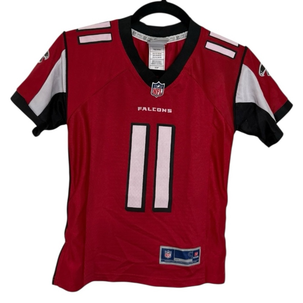 NFL Pro Line Atlanta Falcons Julio Jones #11 Jersey Youth Small Red Black